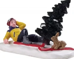 Lemax ski bunny kerstdorp figuur type 2 Vail Village 2019