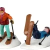 Lemax ski school lessons kerstdorp figuur type 6 Vail Village 2026