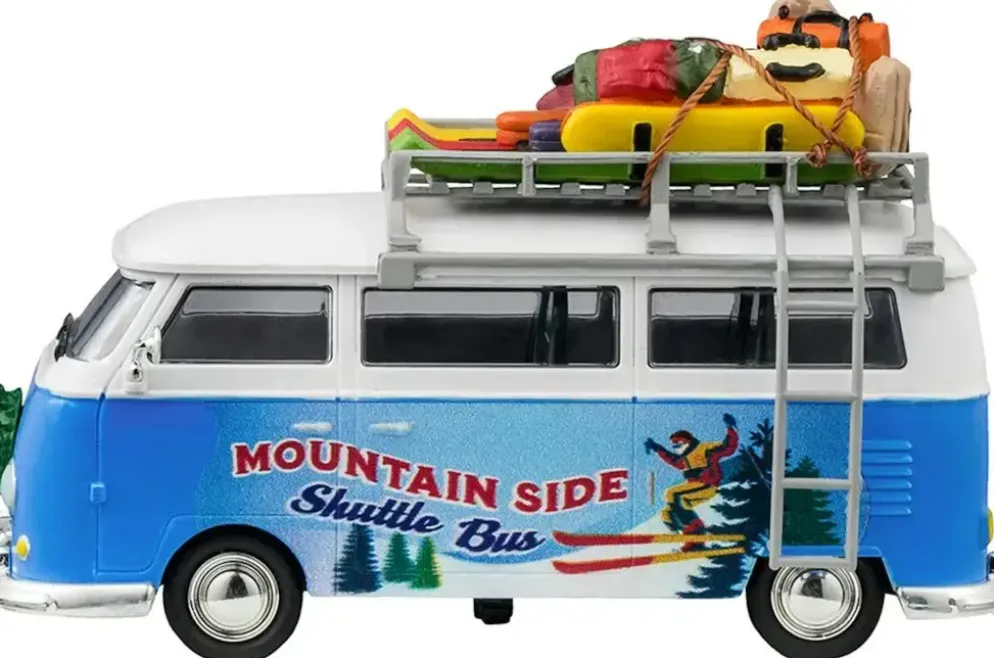 Lemax ski van kerstdorp tafereel 2024