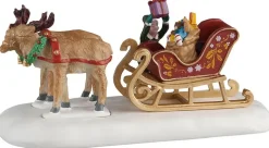 Lemax sled of toys kerstdorp tafereel Santa's Wonderland 2026