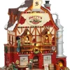 Lemax smitty's brewery verlicht kersthuisje Caddington Village 2025