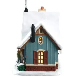 Lemax snow day! verlicht kersthuisje Caddington Village 2018