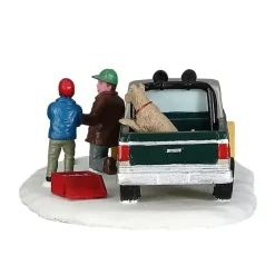 Lemax snow plow set-up kerstdorp tafereel 2017