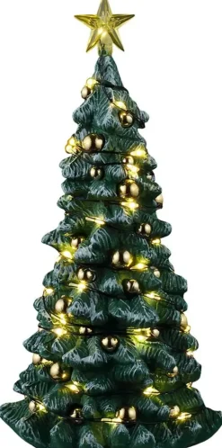 Lemax snowy christmas tree, clear light verlichte boom 2025