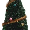 Lemax sparkling green christmas tree, medium boom 2000