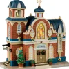 Lemax spirit of joy community church verlicht kersthuisje Caddington Village 2024
