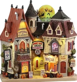 Lemax spooky days ahead verlichte facade Spooky Town 2025