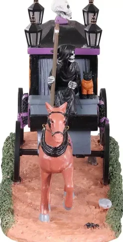 Lemax spooky victorian hearse tafereel Spooky Town 2022