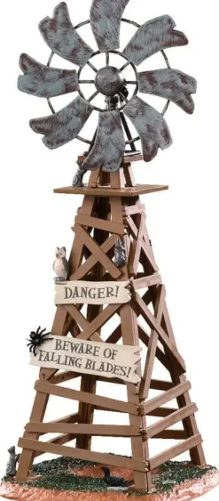 Lemax spooky windmill tafereel Spooky Town 2020