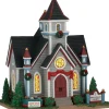 Lemax spruce valley church verlichte kerk Caddington Village 2026