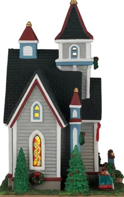 Lemax spruce valley church verlichte kerk Caddington Village 2026