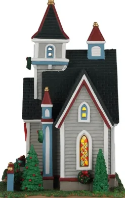 Lemax spruce valley church verlichte kerk Caddington Village 2026