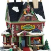 Lemax stocking stuffer gifts verlicht kersthuisje Caddington Village 2025