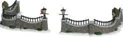 Lemax stone wall s/6 kerstdorp tafereel 2006
