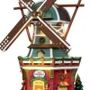 Lemax stony brook windmill verlicht kersthuisje Vail Village 2012