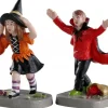 Lemax terrified trick-or-treaters s/2 halloween figuur Spooky Town 2020