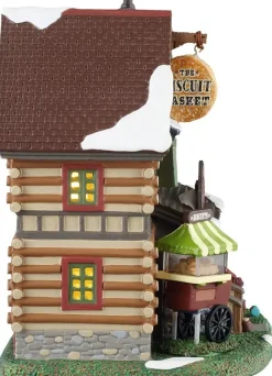 Lemax the biscuit basket verlicht kersthuisje Vail Village 2025