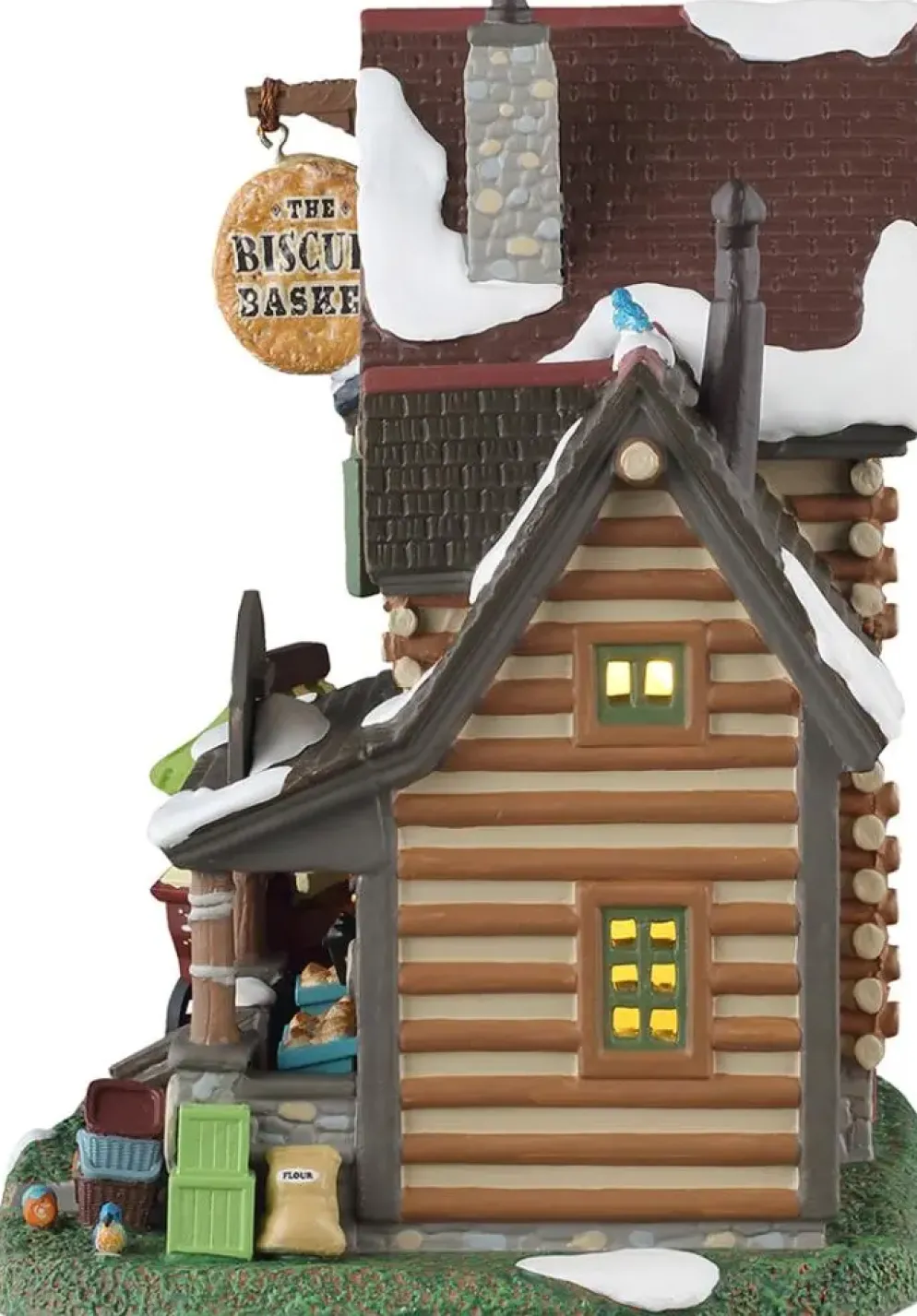 Lemax the biscuit basket verlicht kersthuisje Vail Village 2025