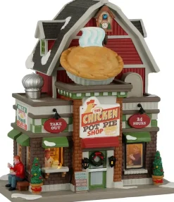 Lemax the chicken pot pie shop verlicht kersthuisje Harvest Crossing 2022