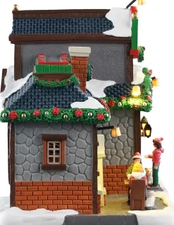 Lemax the christmas cafe verlicht kersthuisje Caddington Village 2025