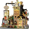 Lemax the christmas chocolatier truffle factory bewegend kersthuisje Santa's Wonderland 2022