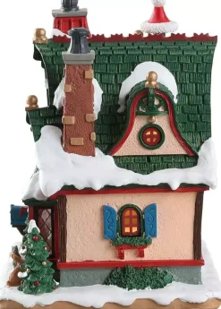 Lemax the claus cottage verlicht kersthuisje Santa's Wonderland 2018
