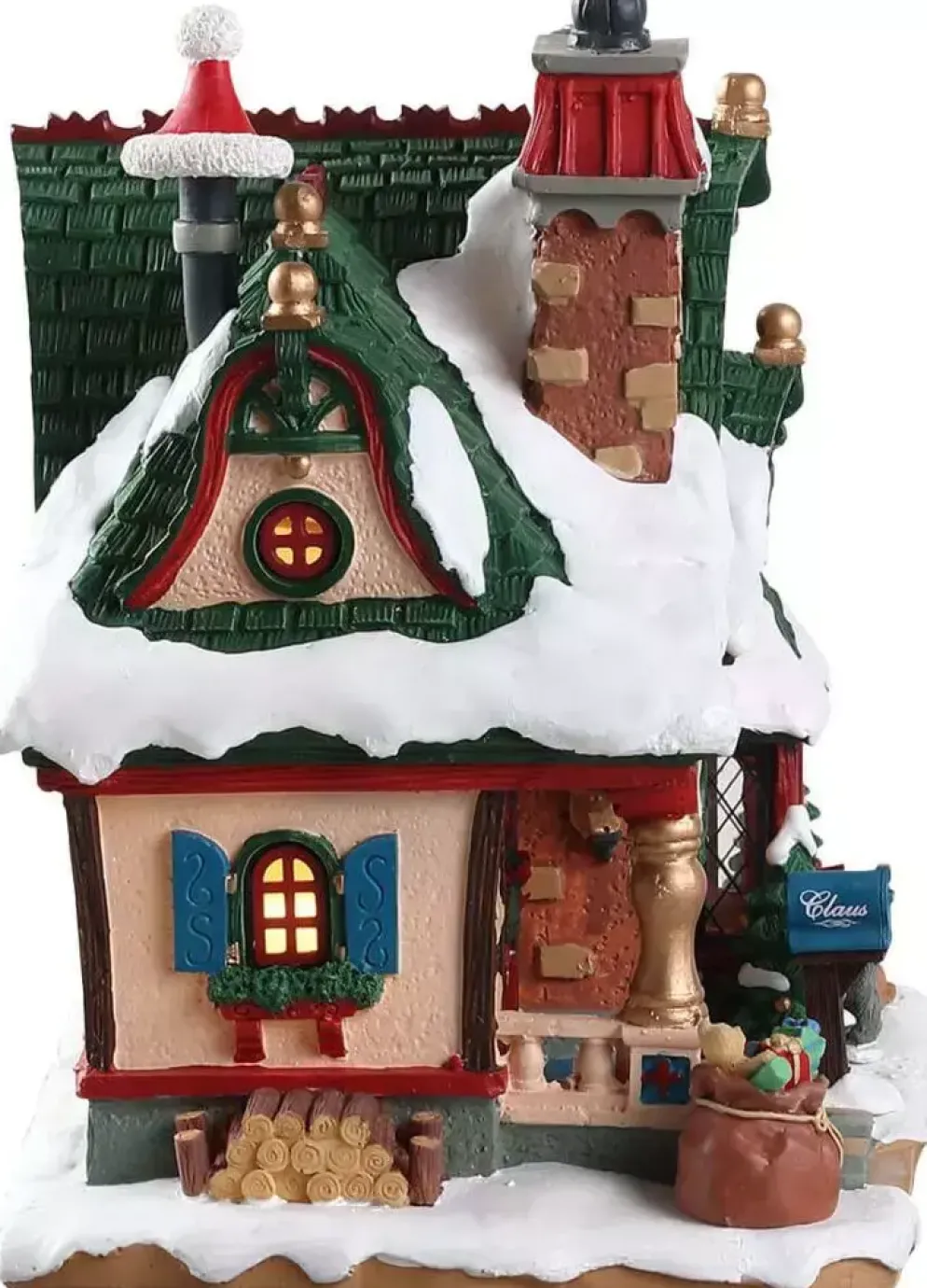 Lemax the claus cottage verlicht kersthuisje Santa's Wonderland 2018