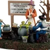 Lemax the cooking coven tafereel Spooky Town 2025