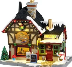 Lemax the creative cottage verlicht kersthuisje Caddington Village 2026