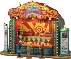 Lemax the duck hunt bewegend kersthuisje Carnival 2025