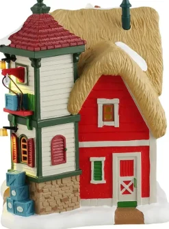 Lemax the eggnog bar verlicht kersthuisje Santa's Wonderland 2024