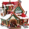 Lemax the elf workshop verlicht kersthuisje Santa's Wonderland 2018