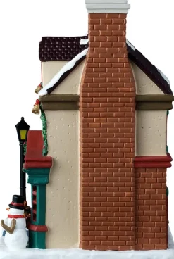 Lemax the five pence shoppe verlicht kersthuisje Caddington Village 2025