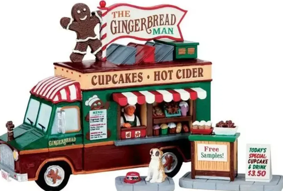Lemax the gingerbread man s/3 kerstdorp tafereel 2017