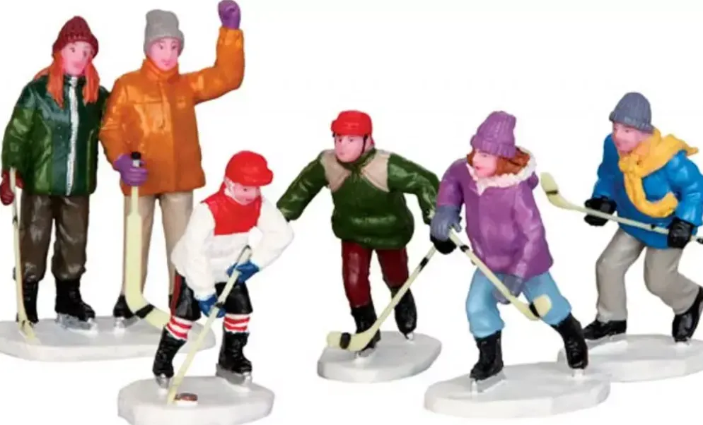 Lemax the home team s/5 kerstdorp figuur type 6 Vail Village 2014