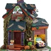 Lemax the laff shak verlicht huisje Spooky Town 2025