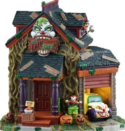 Lemax the laff shak verlicht huisje Spooky Town 2025