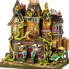 Lemax the living end verlicht huisje Spooky Town 2025