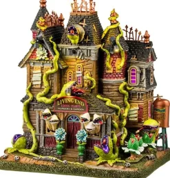 Lemax the living end verlicht huisje Spooky Town 2025