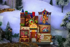 Lemax the merry music box bewegend kersthuisje Caddington Village 2024