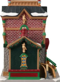 Lemax the partridge & the pear verlicht kersthuisje Caddington Village 2023