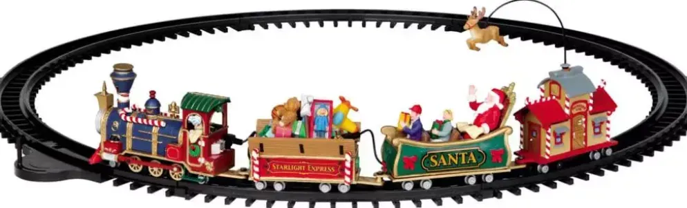 Lemax the starlight express bewegende trein 2010