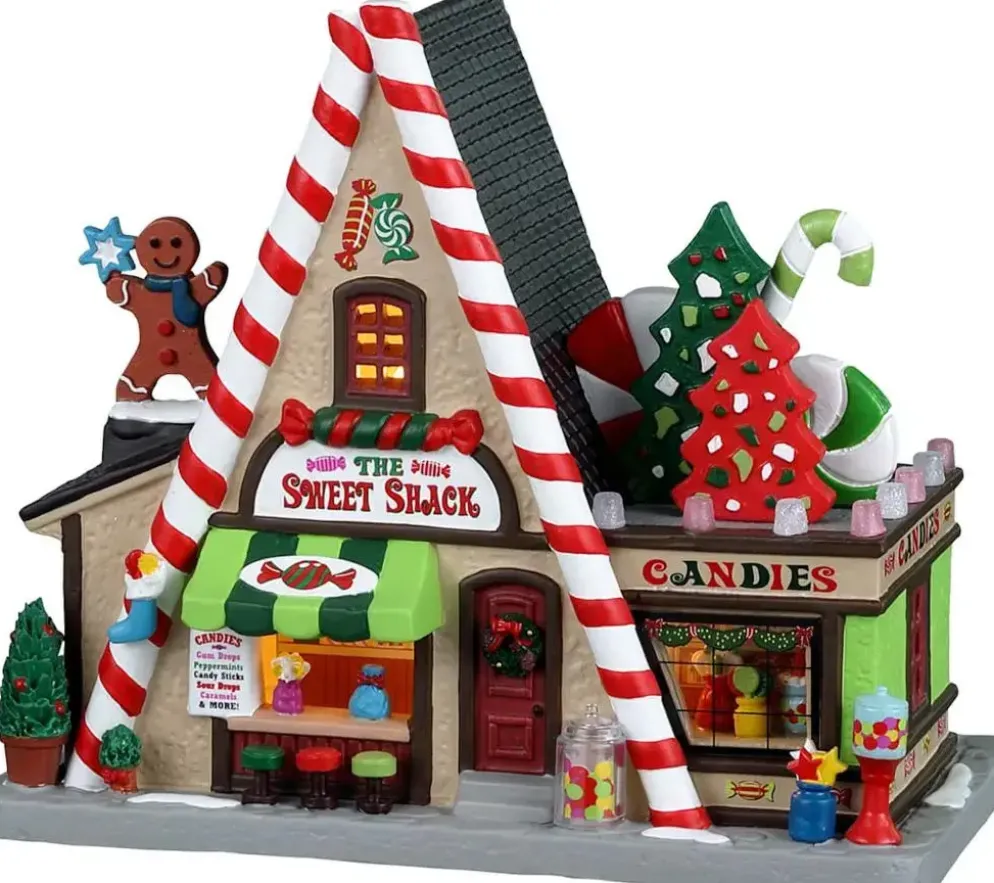 Lemax the sweet shack verlicht kersthuisje Caddington Village 2023
