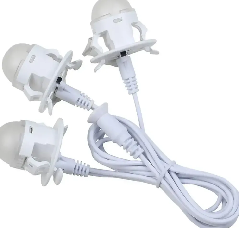 Lemax three led light string moonlander verlichte kerstdorp accessoire 2024