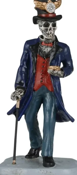 Lemax time traveler halloween figuur Spooky Town 2026