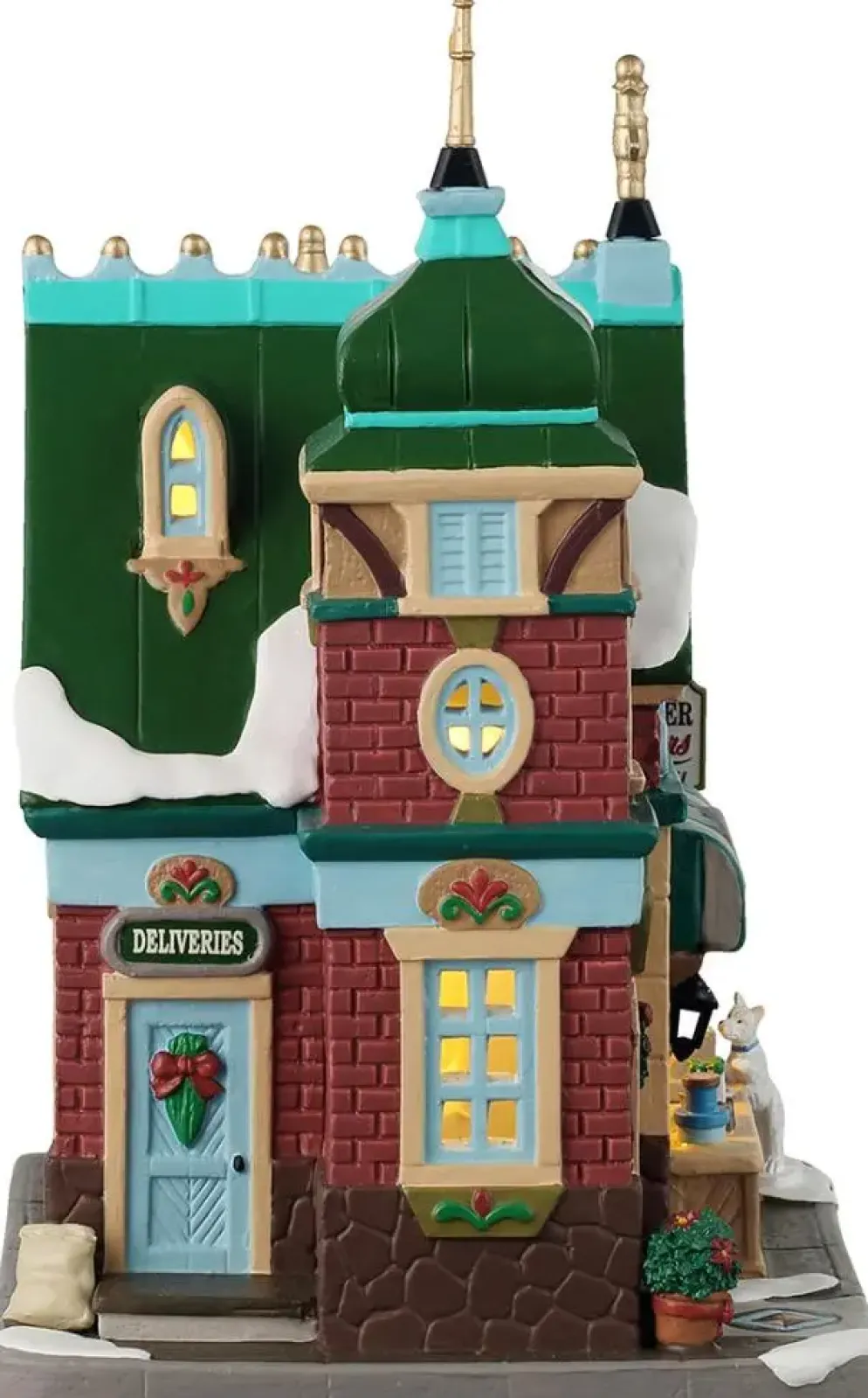 Lemax tiny tim's toffee makers verlicht kersthuisje Caddington Village 2025