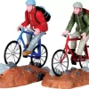 Lemax trail blazers s/2 kerstdorp figuur type 5 Vail Village 2014