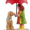 Lemax umbrella sharing kerstdorp figuur type 2 Caddington Village 2021