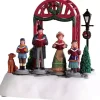Lemax victorian carols bewegend kerstdorp tafereel 2019