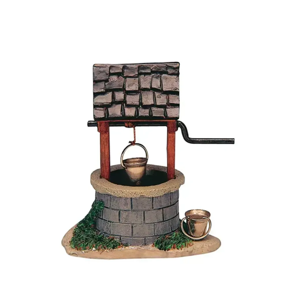 Lemax water well kerstdorp accessoire Harvest Crossing 2003